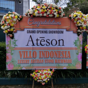 Papan Bunga Printing