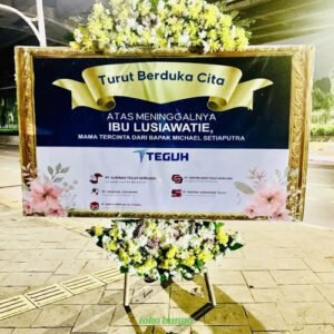 Papan Bunga Printing